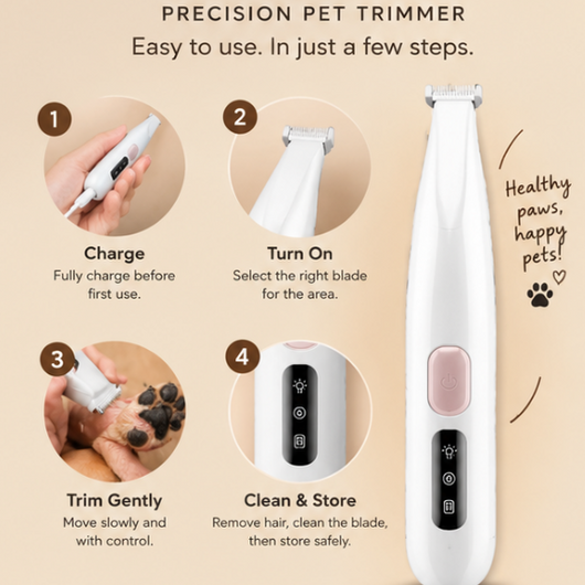 Guardian Groom - For Relaxed Precision Paw Trimming